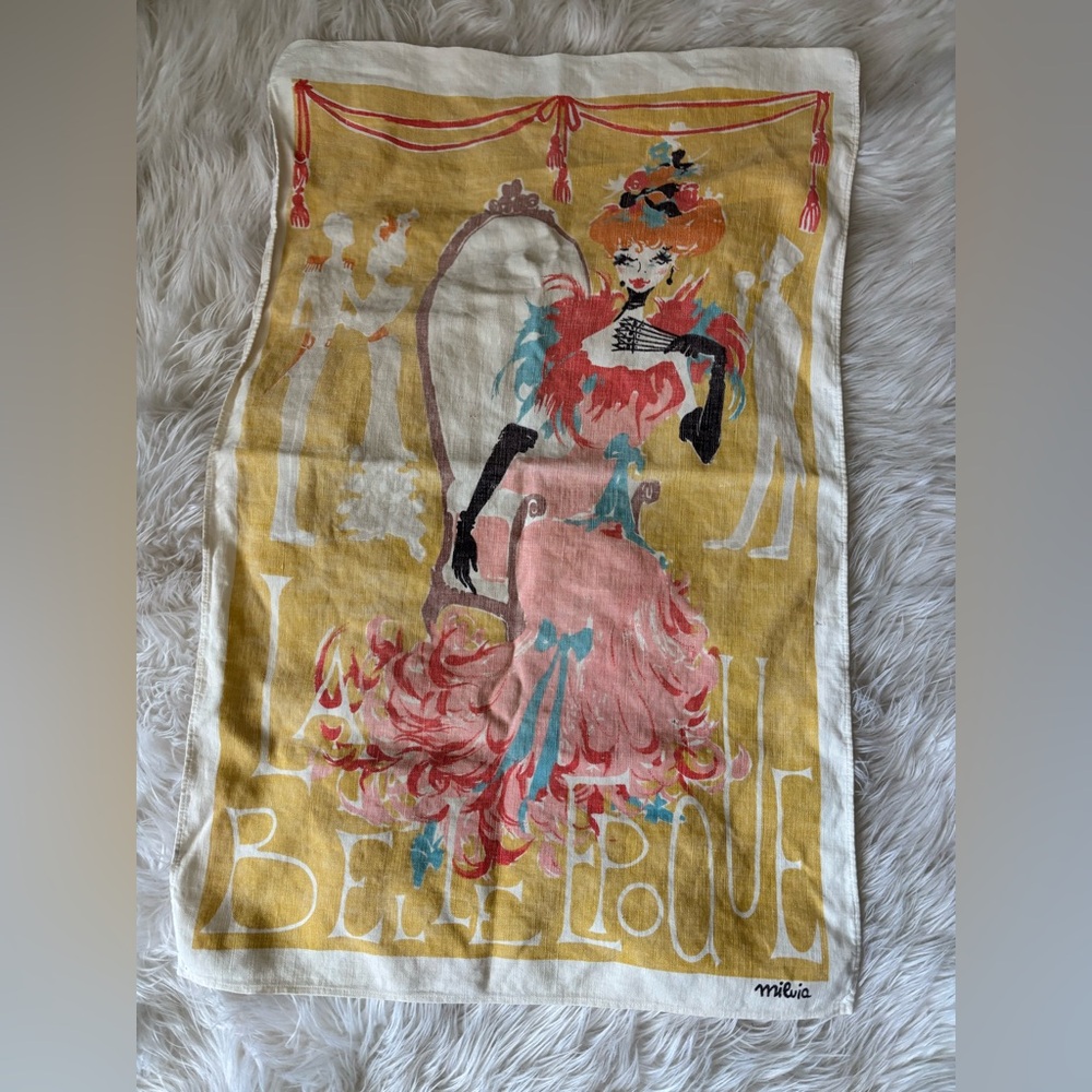 Zucchi telerie milano dish towel belle epoque